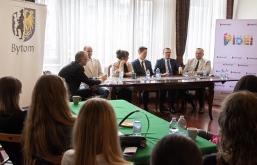 Debata i warsztaty w Biurze Promocji Bytomia